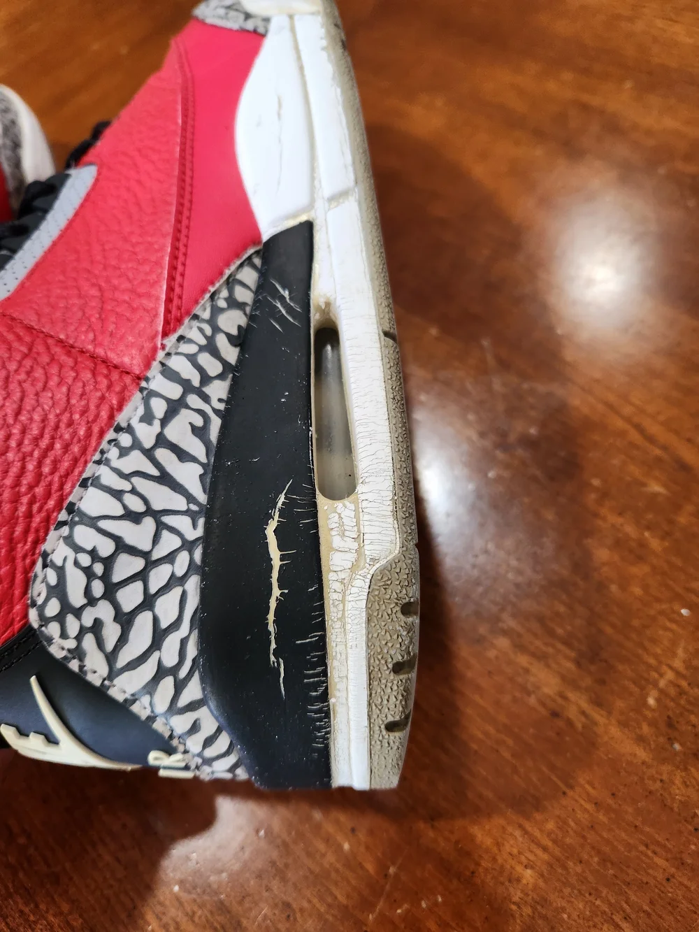 2 Jordan Retro 3s Size 9 Used Condition No Separation